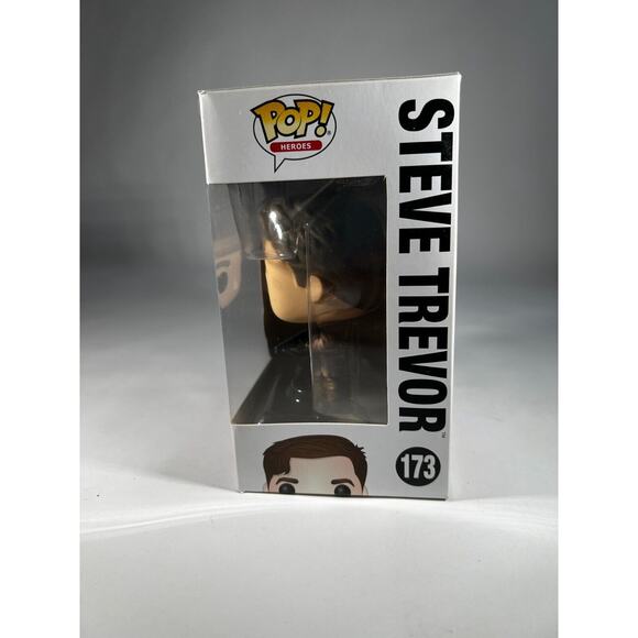 Funko Pop! DC Heroes Wonder Woman #173 Steve Trevor Vinyl Figure Toy In Box - Picture 2 of 8